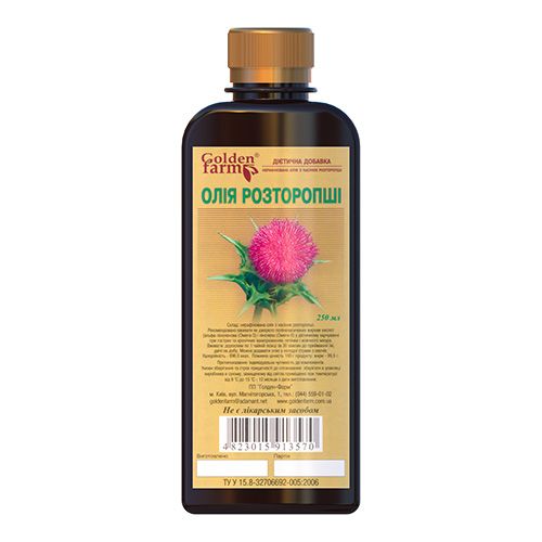 Cold-Pressed Milk Thistle Oil
